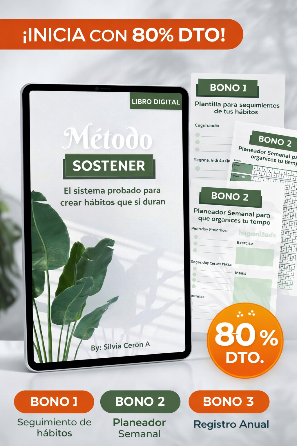 Método S.O.S.T.E.N.E.R El sistema práctico para crear hábitos que sí duran y construir la vida que quieres